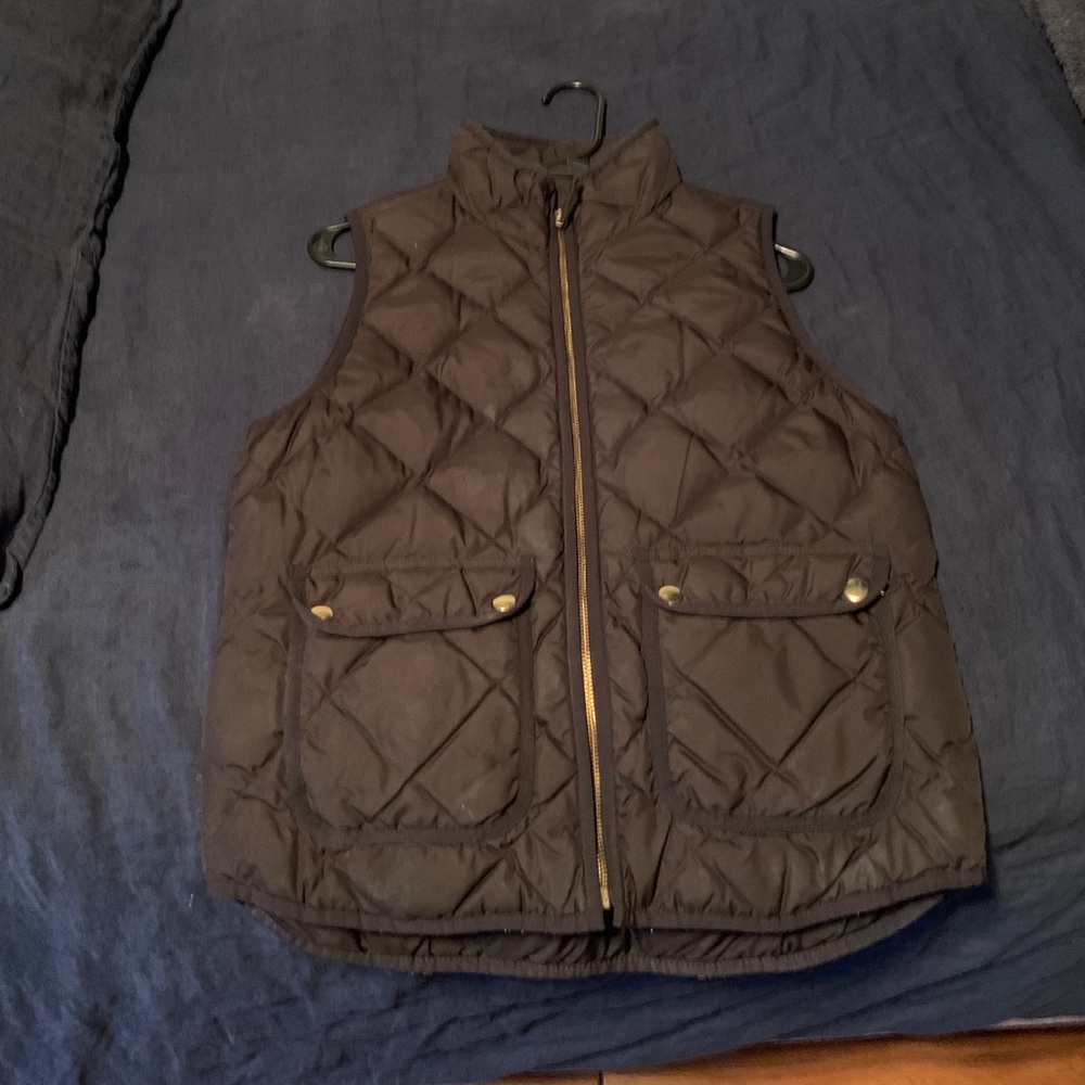 J Crew quilted puffer vest